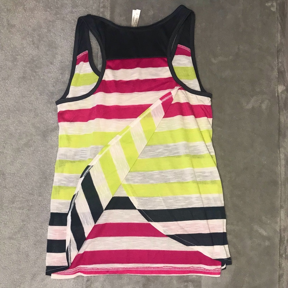 Open Back Stripes Top Tank •Color Story